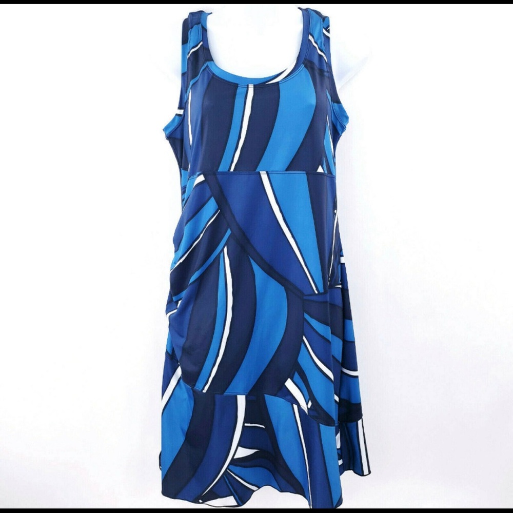 LÖLE Olena Cutout Asymmetrical Athletic Dress